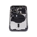 Back Housing W/ Small Parts For iPhone 14 Pro (US Version) (Aftermarket Plus) (Space Black)