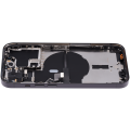 Back Housing W/ Small Parts For iPhone 14 Pro (US Version) (Aftermarket Plus) (Space Black)