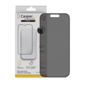 Casper Pro Edge Tempered Glass Compatible For iPhone 15 Pro (Retail Pack) (Privacy)