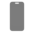 Casper Pro Edge Tempered Glass Compatible For iPhone 15 Pro Max (Retail Pack) (Privacy)