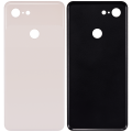 Back cover Glass Compatible For Google Pixel 3 (Pink)