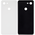 Back cover Glass Compatible For Google Pixel 3 (White)