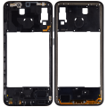 Mid-Frame Housing Compatible For Samsung Galaxy A20 (A205 / 2019) (International Version) (Black)