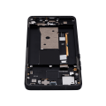 OLED Assembly With Frame Compatible For Motorola Moto Edge 40 (XT2303-3 / 2023) (Refurbished) (Eclipse Black)