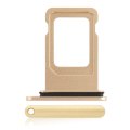Dual Sim Card Tray Compatible For iPhone XR (Yellow)