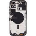 Back Housing W/ Small Parts For iPhone 14 Pro Max (EU / Global Version) (Aftermarket Plus) (Space Black)