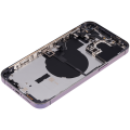 Back Housing W/ Small Parts For iPhone 14 Pro Max (EU / Global Version) (Aftermarket Plus) (Deep Purple)