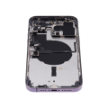 Back Housing W/ Small Parts For iPhone 14 Pro Max (EU / Global Version) (Aftermarket Plus) (Deep Purple)