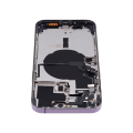 Back Housing W/ Small Parts For iPhone 14 Pro Max (EU / Global Version) (Aftermarket Plus) (Deep Purple)