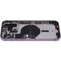 Back Housing W/ Small Parts For iPhone 14 Pro Max (EU / Global Version) (Aftermarket Plus) (Deep Purple)