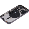 Back Housing W/ Small Parts For iPhone 14 Pro (EU / Global Version) (Aftermarket Plus) (Space Black)