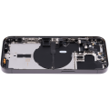 Back Housing W/ Small Parts For iPhone 14 Pro (EU / Global Version) (Aftermarket Plus) (Space Black)