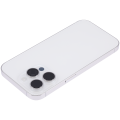 Back Housing W/ Small Parts For iPhone 14 Pro (EU / Global Version) (Aftermarket Plus) (Silver)