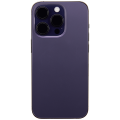 Back Housing W/ Small Parts For iPhone 14 Pro (EU / Global Version) (Aftermarket Plus) (Deep Purple)