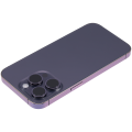Back Housing W/ Small Parts For iPhone 14 Pro (EU / Global Version) (Aftermarket Plus) (Deep Purple)