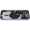 Back Housing W/ Small Parts For iPhone 14 Pro (EU / Global Version) (Aftermarket Plus) (Deep Purple)