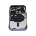Back Housing W/ Small Parts For iPhone 14 Pro (EU / Global Version) (Aftermarket Plus) (Deep Purple)