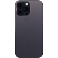 Back Housing W/ Small Parts For iPhone 14 Pro Max (US Version) (Aftermarket Plus) (Space Black)