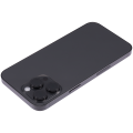 Back Housing W/ Small Parts For iPhone 14 Pro Max (US Version) (Aftermarket Plus) (Space Black)