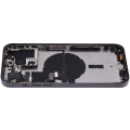 Back Housing W/ Small Parts For iPhone 14 Pro Max (US Version) (Aftermarket Plus) (Space Black)