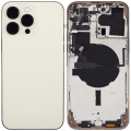 Back Housing W/ Small Parts For iPhone 14 Pro Max (US Version) (Aftermarket Plus) (Gold)