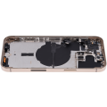 Back Housing W/ Small Parts For iPhone 14 Pro Max (US Version) (Aftermarket Plus) (Gold)