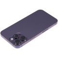 Back Housing W/ Small Parts For iPhone 14 Pro Max (US Version) (Aftermarket Plus) (Deep Purple)