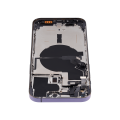Back Housing W/ Small Parts For iPhone 14 Pro Max (US Version) (Aftermarket Plus) (Deep Purple)