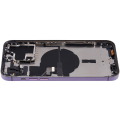 Back Housing W/ Small Parts For iPhone 14 Pro Max (US Version) (Aftermarket Plus) (Deep Purple)
