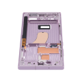 Mid-Frame Housing Compatible For Samsung Galaxy S23 Ultra 5G (US & International Version) (Lavender)