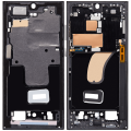 Mid-Frame Housing Compatible For Samsung Galaxy S23 Ultra 5G (US & International Version) (Phantom Black)
