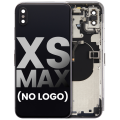 Back Housing W/ Small Components Pre-Installed Compatible For iPhone XS Max (No Logo) (Aftermarket Plus) (Space Gray)