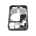 Mid-Frame Housing With Power And Volume Button Compatible For iPhone 15 Pro (US Version) (Used OEM Pull: Grade A) (Black Titanium)