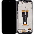 LCD Assembly With Frame Compatible For T-Mobile Revvl 6X 5G / T Phone (Refurbished) (All Colors)