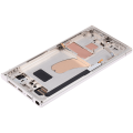 OLED Assembly With Frame Compatible For Samsung Galaxy S23 Ultra 5G (US & International) (Service Pack) (Cream)