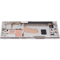 OLED Assembly With Frame Compatible For Samsung Galaxy S23 Ultra 5G (US & International) (Service Pack) (Cream)