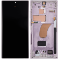 OLED Assembly With Frame Compatible For Samsung Galaxy S23 Ultra 5G (US & International) (Service Pack) (Lavender)