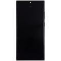 OLED Assembly With Frame Compatible For Samsung Galaxy S23 Ultra (US & International) (Aftermarket Plus) (Phantom Black)