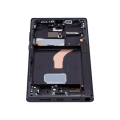OLED Assembly With Frame Compatible For Samsung Galaxy S22 Ultra 5G (US & International Version) (Aftermarket Plus) (Phantom Black)