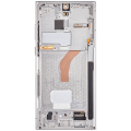OLED Assembly With Frame Compatible For Samsung Galaxy S22 Ultra 5G (US & International Version) (Aftermarket Plus) (Phantom White)