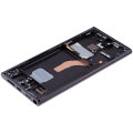 OLED Assembly With Frame Compatible For Samsung Galaxy S22 Ultra 5G (US & International Version) (Refurbished) (Phantom Black)