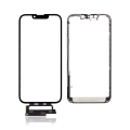 4 in 1 Short  Flex (Digitizer Touch With Glass + OCA + Frame Pre-installed) Compatible For iPhone 13 (OCA Master)
