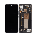 OLED Assembly With Frame Compatible For Motorola Moto ThinkPhone (XT2309 / 2023) (Refurbished) (Carbon Black)