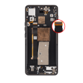 OLED Assembly With Frame Compatible For Motorola Moto ThinkPhone (XT2309 / 2023) (Refurbished) (Carbon Black)