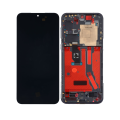OLED Assembly With Frame Compatible For Huawei P50 (Genuine OEM) (Black)