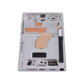 OLED Assembly With Frame Compatible For Samsung Galaxy S23 Ultra (US & International) (Aftermarket Plus) (Sky Blue)