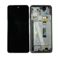 LCD Assembly With Frame Compatible For Motorola Moto G Stylus 5G (XT2315 / 2023) (Genuine OEM) (Cosmic Black)