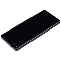 OLED Assembly With Frame Compatible For Motorola Moto Edge Plus (XT2061 / 2020) (Refurbished) (Smokey Sangria)
