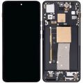 OLED Assembly With Frame Compatible For Motorola ThinkPhone (XT2309 / 2023) (Genuine OEM) (Carbon Black)