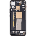 OLED Assembly With Frame Compatible For Motorola ThinkPhone (XT2309 / 2023) (Genuine OEM) (Carbon Black)